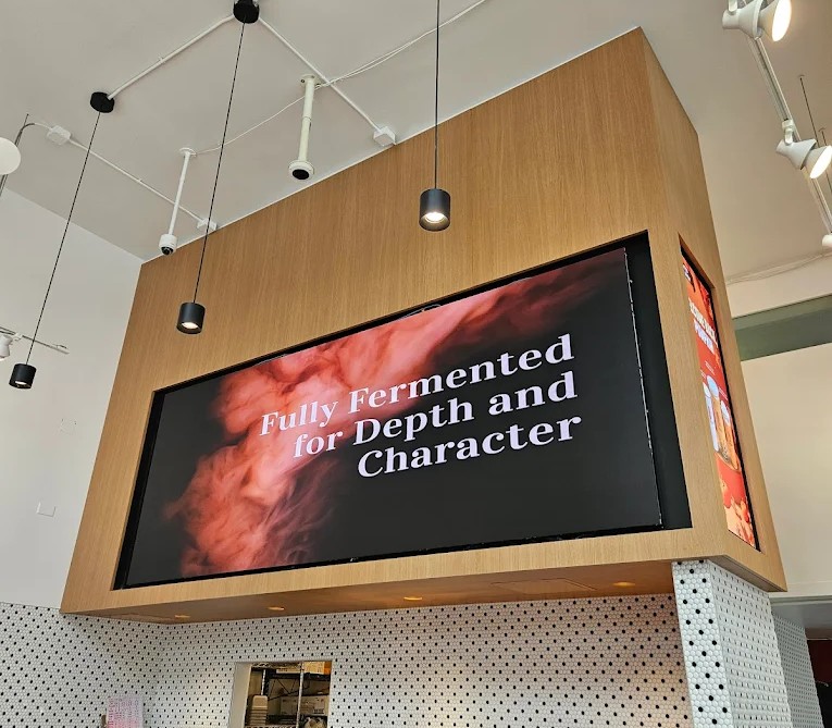 Gong Cha - overhead display box